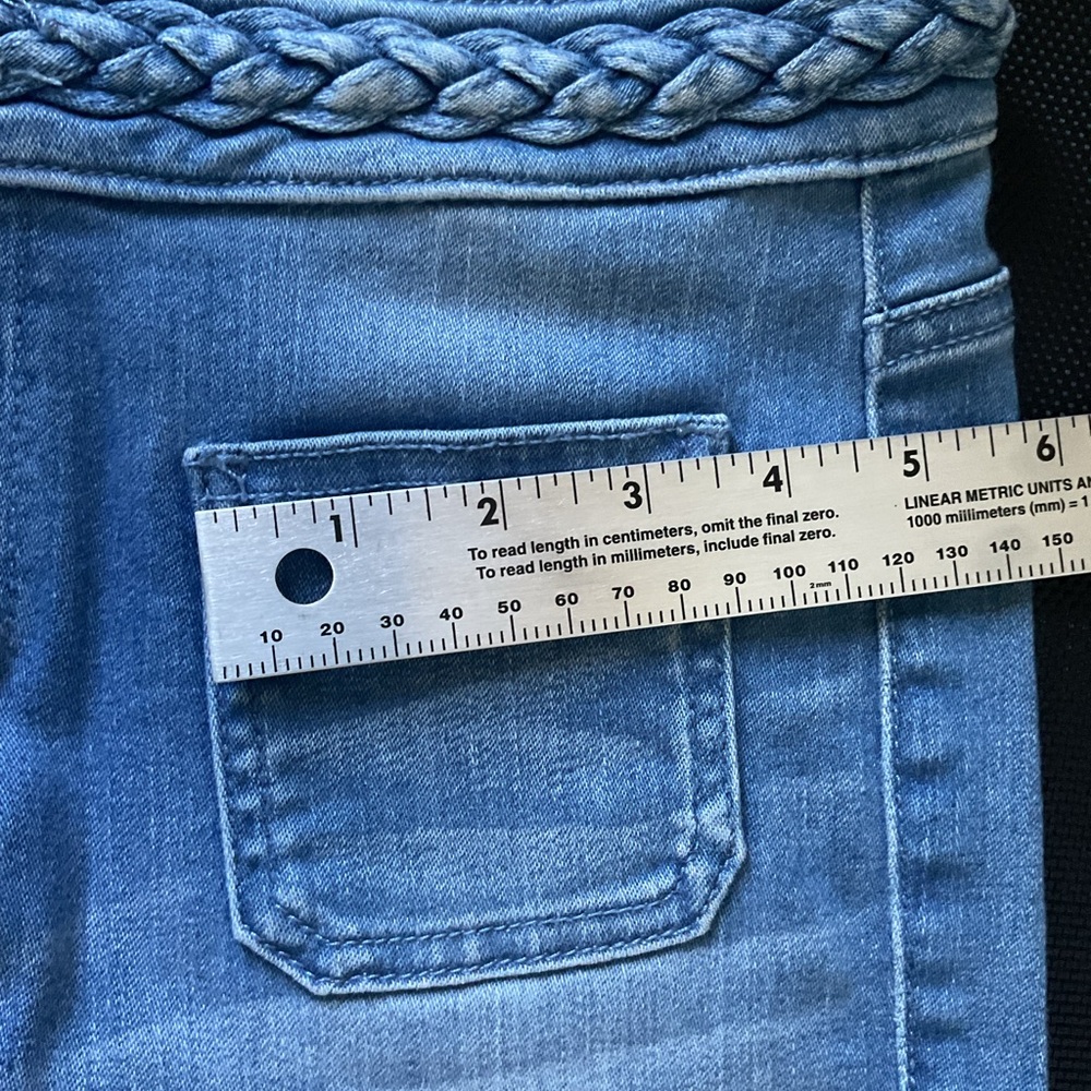 FLARE STRETCH - GUESS BRAIDED WAIST 70’s STRETCH Flares🔥 - Picture 3 of 13
